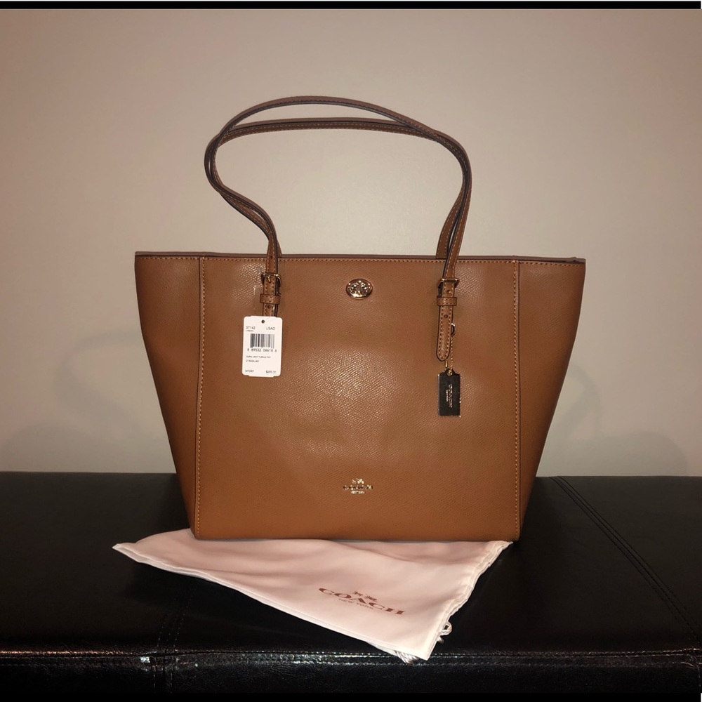 Coach Turnlock Tote - NEW